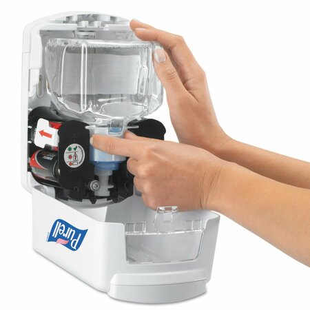 Purell LTX-7 Touch-Free Dispenser, 700 mL, 5.75 x 4 x 8.62, White 1320-04